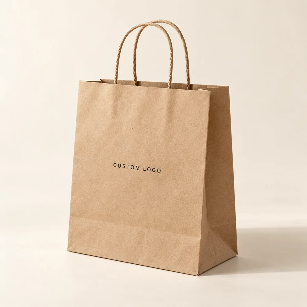 Illustrative shopping bag design
